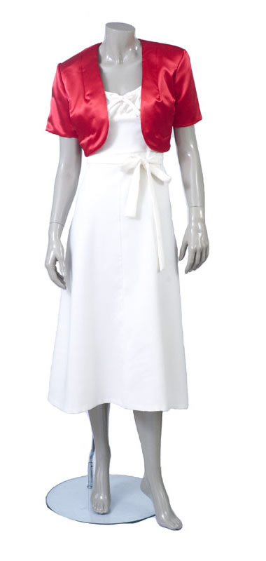 English Elegance with Bolero Jacket